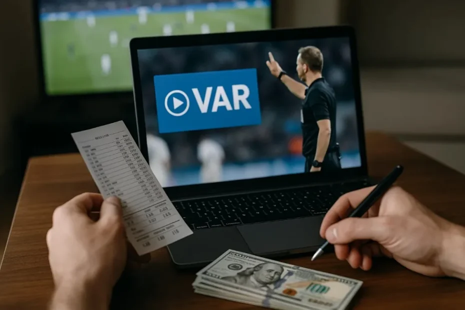 Футбольные ставки на VAR: как зарабатывать на судейских ошибках